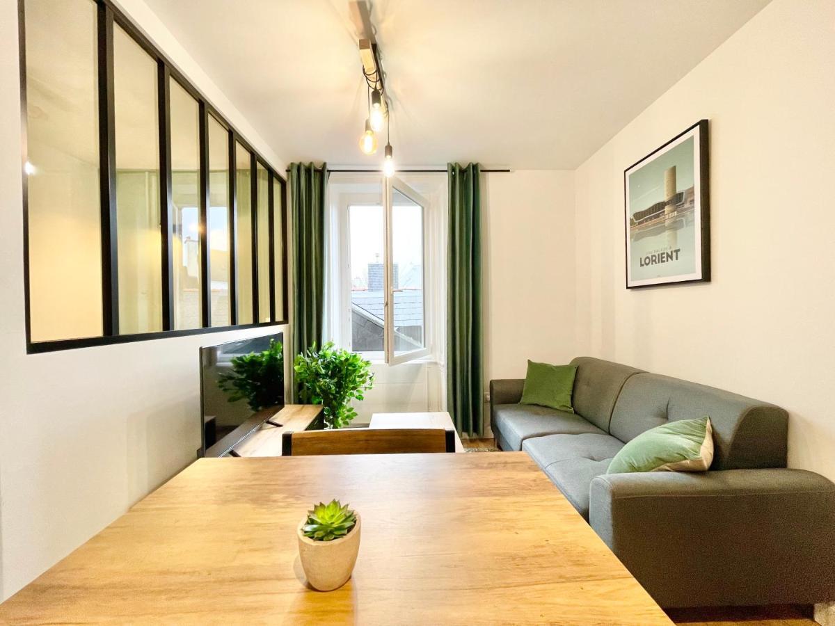 LORIENT CENTRE - Luxueux Appartements - NOUVEAU-WIFI FIBRE Extérieur photo