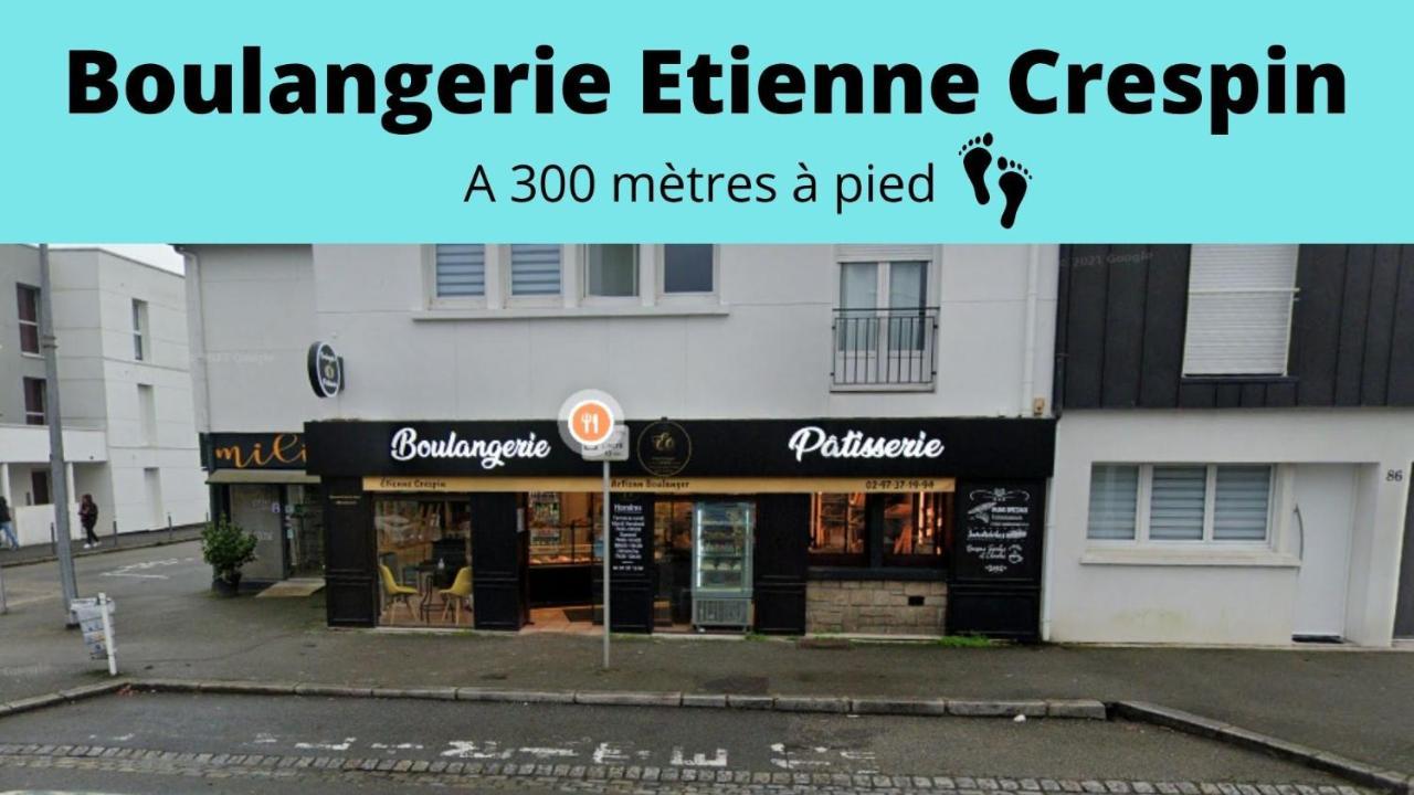 LORIENT CENTRE - Luxueux Appartements - NOUVEAU-WIFI FIBRE Extérieur photo